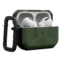 Чехол Urban Armor Gear (UAG) Civilian для AirPods Pro/Pro 2, Olive Drab, оливковый