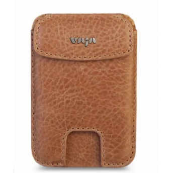 Кардхолдер VAJA V-Mag Mini Wallet, Pull Up Camel, коричневый (CGE-VCV-510)