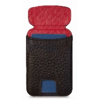 Кардхолдер VAJA V-Mag Mini Top Wallet, Black and Rosso, черный/красный (CGE-MCM-GTR)