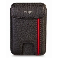 Кардхолдер VAJA V-Mag Mini Top Wallet, GTR Black and Rosso, черный/красный (CGE-MCT-GTR)