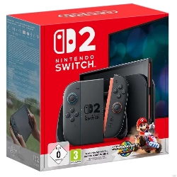 Игровая приставка Nintendo Switch 2, Mario Kart Bundle, черный
