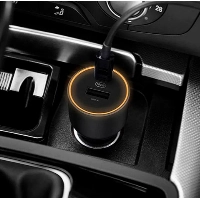 Автомобильная зарядка Xiaomi Car Charger, 100 Вт, CC07ZM, черный