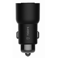 Автомобильная зарядка Xiaomi Car Charger Roidmi 3S + FM 2USB 3.4A, Black, черный