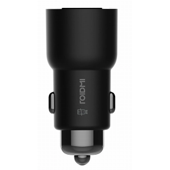 Автомобильная зарядка Xiaomi Car Charger Roidmi 3S + FM 2USB 3.4A, Black, черный