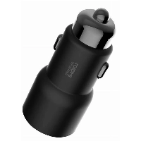 Автомобильная зарядка Xiaomi Car Charger Roidmi 3S + FM 2USB 3.4A, Black, черный