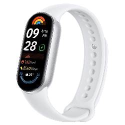 Ремешок для Xiaomi Mi Band 9, Glacier Silver, серебристый