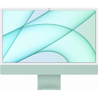 Моноблок Apple iMac 24 2021 MGPH3, 4480x2520, Apple M1, RAM 8 ГБ, SSD 256 ГБ, 8-core CPU, 8-core GPU, MacOS, Green, зеленый