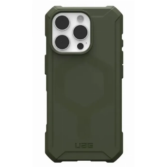 Чехол Urban Armor Gear (UAG) Essential Armor с MagSafe для Apple iPhone 16E, Olive Drab, оливковый