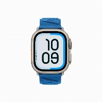 AW Ultra 49mm Hermès Bleu Hydra En Mer, синий