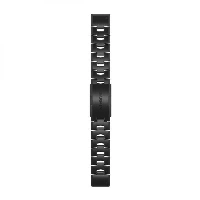 Garmin QuickFit Band, 22 мм, Vented Titanium Bracelet with Carbon Grey DLC Coating, серый