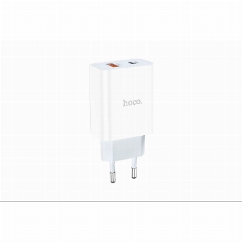 Зарядное устройство HOCO QC3.0+TypeC 20W C97A, White, белый