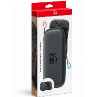 Nintendo Switch 2 Carrying Case and Screen Protector, черный