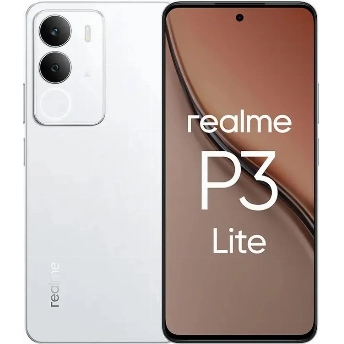 Смартфон Realme P3 Lite, 4/128 Гб, White, белый