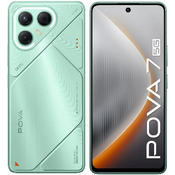 Смартфон Tecno POVA 7 5G, 8/128 GB, Green, зелёный