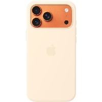 Apple iPhone 17 Pro Max Silicone Case (MHW54), Vanilla, ванильный