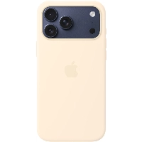 Apple iPhone 17 Pro Max Silicone Case (MHW54), Vanilla, ванильный