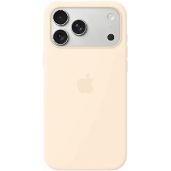 Чехол Apple iPhone 17 Pro Max Silicone Case (MHW54), Vanilla, ванильный