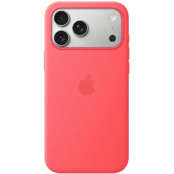 Чехол Apple iPhone 17 Pro Max Silicone Case (MHW64), Bright Guava, гуава