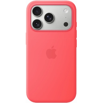 Чехол Iphone 16 Pro Silicone Case (MHW04), Bright Guava, гуава