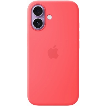 Чехол Apple iPhone 17 Silicone Case (MHVQ4), Bright Guava, гуава