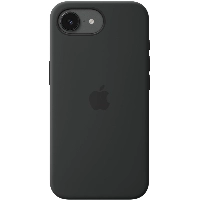 Apple iPhone 17e Silicone Case MHWD4, Black, черный