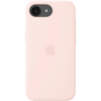 Чехол Apple iPhone 17e Silicone Case MHWJ4, Soft Pink, светло-розовый
