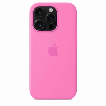 Чехол iPhone 16 Pro Silicone Case MDFX4, Peony, розовый