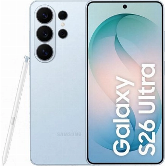 Смартфон Samsung Galaxy S26 Ultra, 12/256 Гб, Dual nano SIM, Голубой