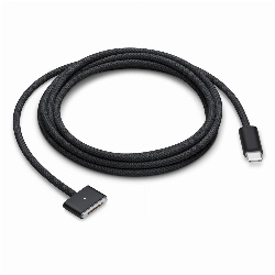 Кабель Apple USB-C - MagSafe 3 MUVQ3, Space Black, черный