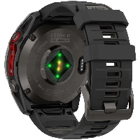 Garmin Fenix 8 Pro, 51 мм, MicroLED Sapphire Carbon Gray DLC Titanium Black/Pebble Gray