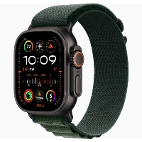 Ремешок AW Ultra 49mm Alpine Loop Black Titanium Finish L Dark Green