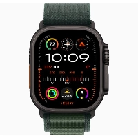Ремешок AW Ultra 49mm Alpine Loop Black Titanium Finish L Dark Green