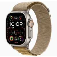 Ремешок AW Ultra 49mm Alpine Loop Natural Titanium Finish M Tan MXN23