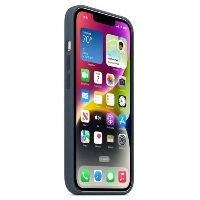 Чехол Apple iPhone 14 Silicone Case, Storm blue, темно-синий