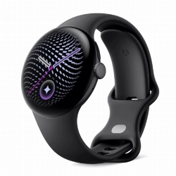 Умные часы Google Pixel Watch 5 45 мм WiFi, Matte Black/Obsidian, черный