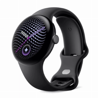 Умные часы Google Pixel Watch 5 45 мм WiFi, Matte Black/Obsidian, черный