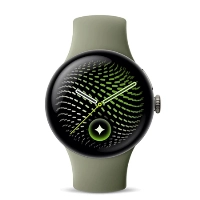 Умные часы Google Pixel Watch 5 45 мм WiFi, Satin Pyrite/Olive, оливковый
