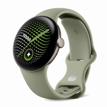 Умные часы Google Pixel Watch 5 45 мм WiFi, Satin Pyrite/Olive, оливковый