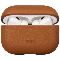 Uniq Terra Genuine Leather для AirPods Pro 2, Toffee Brown, коричневый