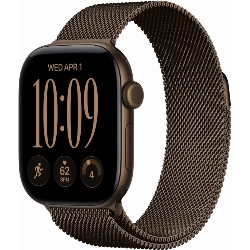 Умные часы Apple Watch Series 12 42 мм, GPS, Dark Bronze Aluminum, Dark Bronze Milanese Loop, M/L