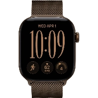 Умные часы Apple Watch Series 12 42 мм, GPS, Dark Bronze Aluminum, Dark Bronze Milanese Loop, S/M