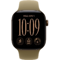Умные часы Apple Watch Series 12 42 мм, GPS, Dark Bronze Aluminum, Olive Sport Band, S/M