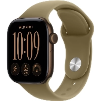 Умные часы Apple Watch Series 12 42 мм, GPS, Dark Bronze Aluminum, Olive Sport Band, S/M