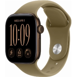 Умные часы Apple Watch Series 12 42 мм, GPS, Dark Bronze Aluminum, Olive Sport Band, M/L
