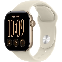 Умные часы Apple Watch Series 12 46 мм, GPS, Light Gold Aluminum, Sand Sport Band, S/M