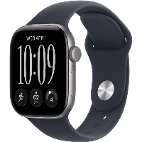 Умные часы Apple Watch Series 12 46 мм, GPS, Space Gray Aluminum, Navy Blue Sport Band, S/M