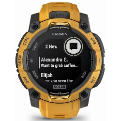 Умные часы Garmin Instinct 3, 45 мм, Solar, Sunburst, желтый
