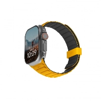 Pathfinder Strap Silicone (UAG) для Apple Watch 49/45/44/42 мм, Yellow/Black, желтый/черный