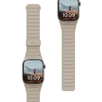 Pathfinder Strap Silicone (UAG) для Apple Watch 49/45/44/42 мм, Dune/Cloud Blue, бежевый/голубой