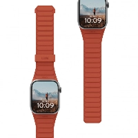 Pathfinder Strap Silicone (UAG) для Apple Watch 49/45/44/42 мм, Olive/Rust, оливковый/рыжий
